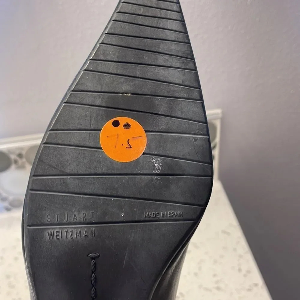 Stuart Weitzman Right Leather Boot Only - image 6